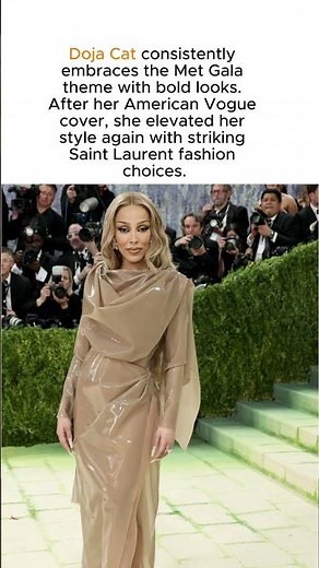 Doja Cat Stuns in Grecian-Inspired Saint Laurent Silicone Gown at Met Gala 2026