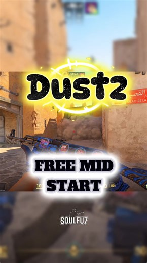 Dust2 T Spawn Mid Smoke Setup Guide