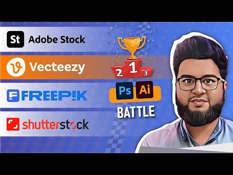 Shutterstock vs Adobe Stock vs Freepik vs Vecteezy | Stockimages 2025? Which is RIGHT for YOU?