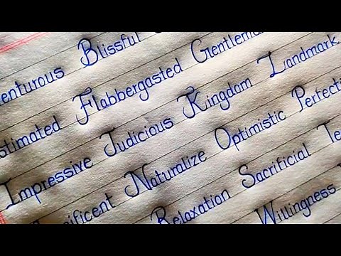 English handwriting practice tutorial 1 | Neat and Clean handwriting| Improvement| A to Z alphabet