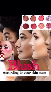 🌟Blush according to your skin tone 💕 [blush, blush shade, how to apply blush, blush according to your skin tone, makeup, makeup tutorial, makeup hacks, makeup ideas, beauty tips, trending, styleticking #blush #blushshade #blushswatches #makeup #makeuptutorial #makeuphacks #beauty #beautytips #makeupideas #styleticking | Gauri Chaudhary