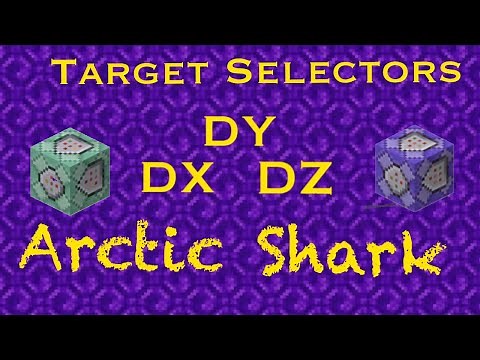 Minecraft Bedrock How to Use A DX DY DZ Area (selecting a square/rectangle using target selectors)