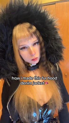 @bludbonds | detachable sleeves = built in arm warmers . . . . #upcycling #sewing #fyp #furhood #lowwaist #cosplay #fashiondesigner #ootd | Instagram