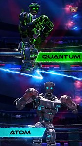 Unleash Your Champion! Feel the rush as Quantum and Atom collide. Power vs speed. Step into the ring and control the action now! Play Now: https://onelink.to/wrbgame Join WhatsApp Channel: bit.ly/WRB-WA #WorldRobotBoxing #Atom #Quantum #RobotBoxing #WRB | World Robot Boxing