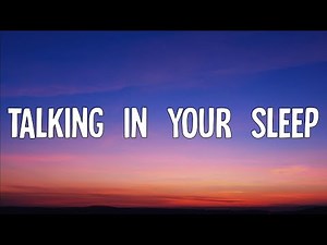 The Romantics - Talking in Your Sleep (Lyrics)