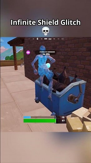 Infinite Shield Glitch 🤩 #LiquidFN #fortnite