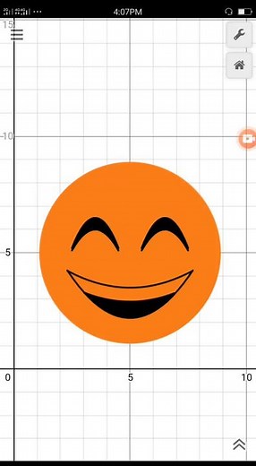 Cómo hacer una cara sonriente en una calculadora gráfica