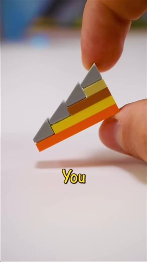 cool trick for lining up slope pieces #lego #legotiktoker #legos #legotiktok #legobuilds #legobuild