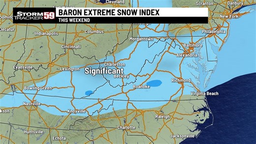 The latest: Will WV be impacted by a weekend snowstorm?
