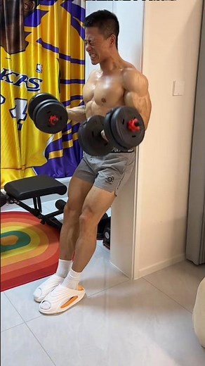 💯 Parfect Dumbbell Arm 💪 Workout Tutorial #armtraining #tricepsworkout #ytshorts