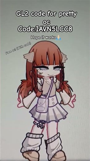 free oc on GL2 (with code) hope it works #gacha #gl2