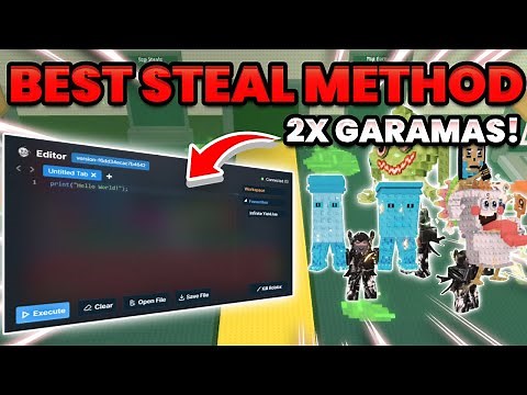 The BEST Way to Steal in Steal a Brainrot! Wave Executor + Lumora Pet Finder = 2X GARAMAS?!