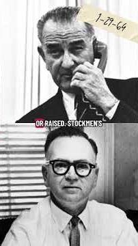 LBJ: Comments On Screw Worm Program (LBJ & Walter Jenkins) 1-29-64