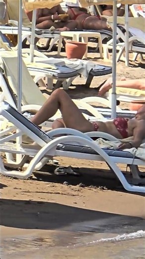 Another Beautiful Public Beach In Aegean Sea Coast