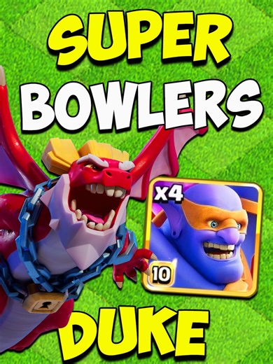 Dragon Duke's Flame Blower Strategy in Clash of Clans