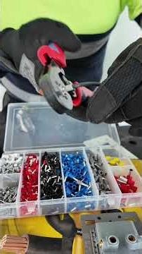 Amarres con cable eléctrico, ⚡️ sabes el nombre ? #cable #electricidad #amarres #oficios