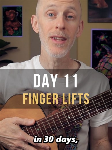 Classical Gas Ep17 - Finger Lifts! #howtopractice #guitarchallenge #classicalgas #classicalguitar #gasin30