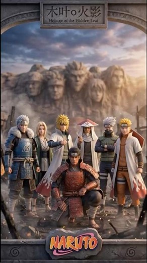 Naruto / 7 Hokages: ¡Realismo 8K! 🔥🍃 #naruto #hokage