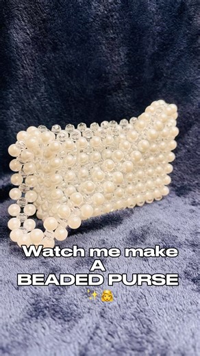 Making a Pearl Bag part.1 – Fast & Satisfying ✨👜