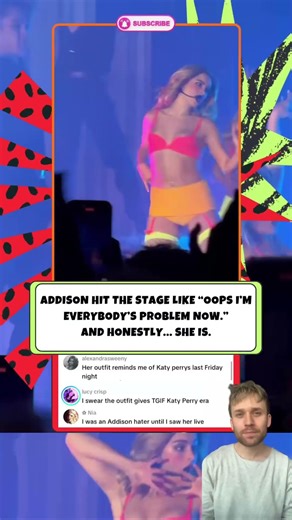 Addison Rae moving like a pop-star remix of Britney & Dua Lipa #addisonrea #britneyspears #concert
