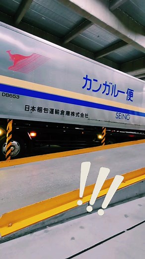 初めて見た…！！ #西濃運輸 #SEINO #トラックドライバー #トラック運転手 #藤枝支店 #西濃運輸カンガルー便 #2024問題 #路線