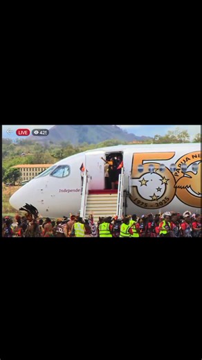 Air Niugini people's Balus has Arrived successfully at, Jackson's Airport today #tvwannewsonline #EMTVOnline #airniugini #foryou #National | 24 News