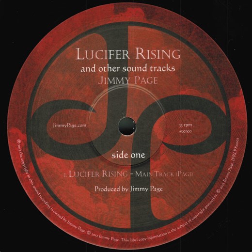 Jimmy Page - Lucifer Rising (And Other Sound Tracks)