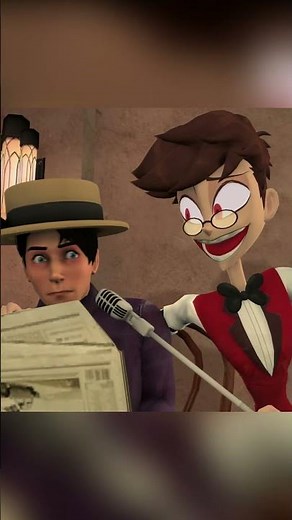 DAISIES (A Hazbin Hotel Song) - short 3D Animation 2 #alastor