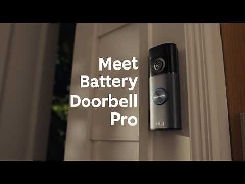 New Ring Battery Doorbell Pro | Retinal 4K, up to 10x Enhanced Zoom, and Quick Release Ultra Battery
