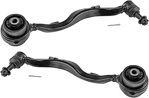 TRQ Front Left and Right Lower Control Arm with Ball Joint Set 2 Piece Compatible with 2007-2015 Lexus LS460