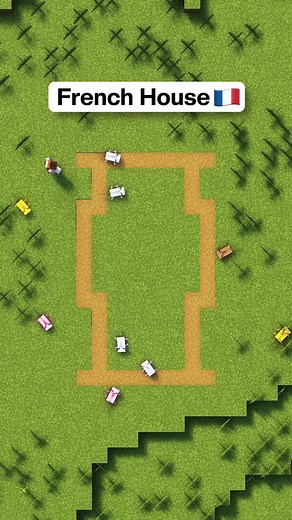 Minecraft French House Building Tutorial