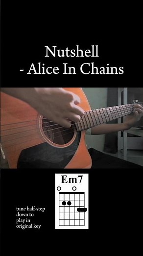 Nutshell - Alice In Chains // Guitar Chords