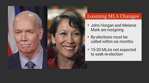 B.C.’s political landscape is about to change. Legislative bureau chief Keith Baldrey on the upcoming retirement of a long-time MLA, and the upcoming byelections. | Global BC