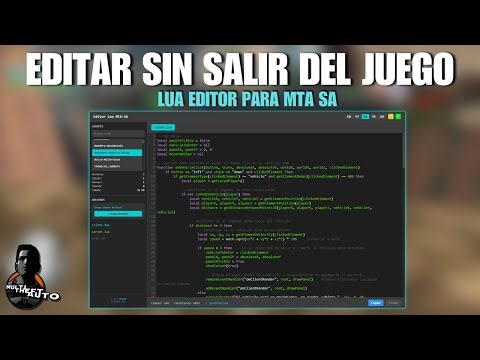 This is how you can edit your scripts inside MTA without FTP 🤯