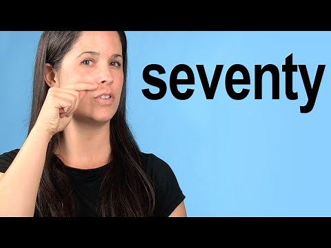 How to Pronounce SEVENTY -- American English