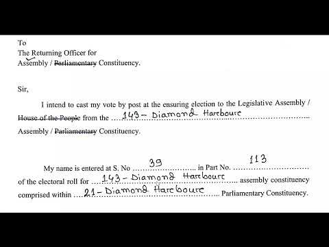 Form 12/12A fill up process in details/WBLA 2026/Assembly Election 2026