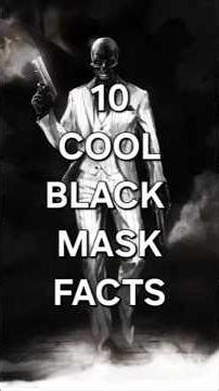10 COOL FACTS ABOUT BLACK MASK. YOU DIDN'T KNOW! #dc #Gotham