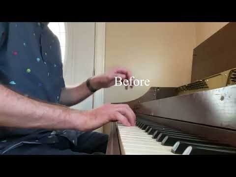 Before and After Piano Tuning | Chase Tunes Pianos