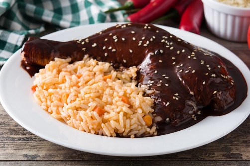 Mole rojo de Oaxaca. Receta de la cocina tradicional mexicana