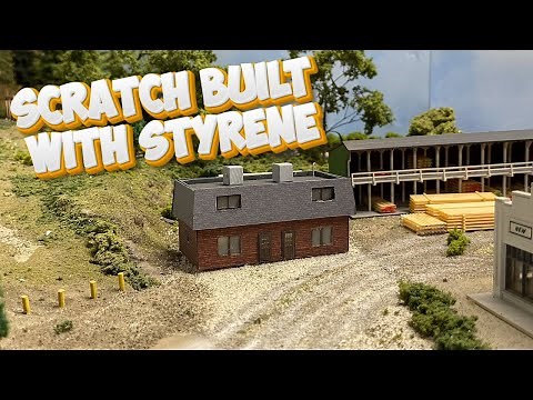 Scratch building from sheet styrene