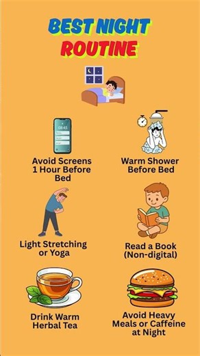 Best Night Routine for Deep & Peaceful Sleep