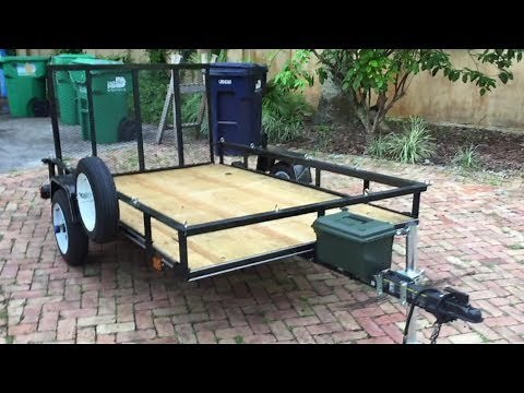 Carry-on 5x8 trailer Modifications!