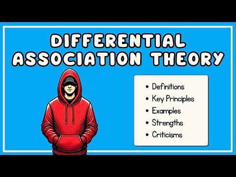 Differential association Theory (Explained in 4 Minutes)