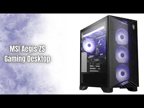 MSI Aegis ZS Gaming Desktop Review | Ryzen 9 9900X + RTX 5080 Gaming Beast!