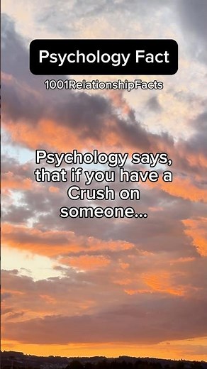 If you have a Crush on someone… | Psychology Fact | #psychologyfacts #lovefacts #crushfacts #facts