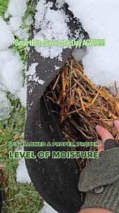 Smart Pots to the rescue! 🛟 Gardeners often ask us, “Do Smart Pots need drainage holes cut in them?”. The answer: No! Our proprietary fabric is a non-woven blend of fibers that creates microscopic holes. These holes allow water to seep out when the medium on the other side becomes fully saturated. However, the soil medium stays neatly contained in the Smart Pot. Jess @StrawThumbGardener is relieved for her Smart Pot Garden. 😌 Find yours at smartpots.com/shop and use checkout code STRAWTHUMBJES