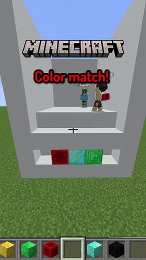 Minecraft Color Match Game: Fun with Colors