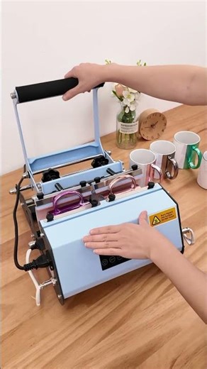 Personalize 11oz Sublimation Metallic Mirror Mug with NEW Double Station Mug Tumbler Press