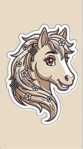 Cute Horse Head Drawing: Easy Step-by-Step for Beginners