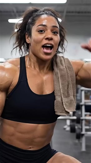 You want to know the secret? It’s the basics done with intensity. 😤 Squats for power, deadlifts for the soul, and curls for the peak. What’s your #1 go-to exercise? Let me know in the comments! 👇 #MuscleMommy #FitnessGoals #GymMotivation #Bodybuilding #ai #fbbgrowth